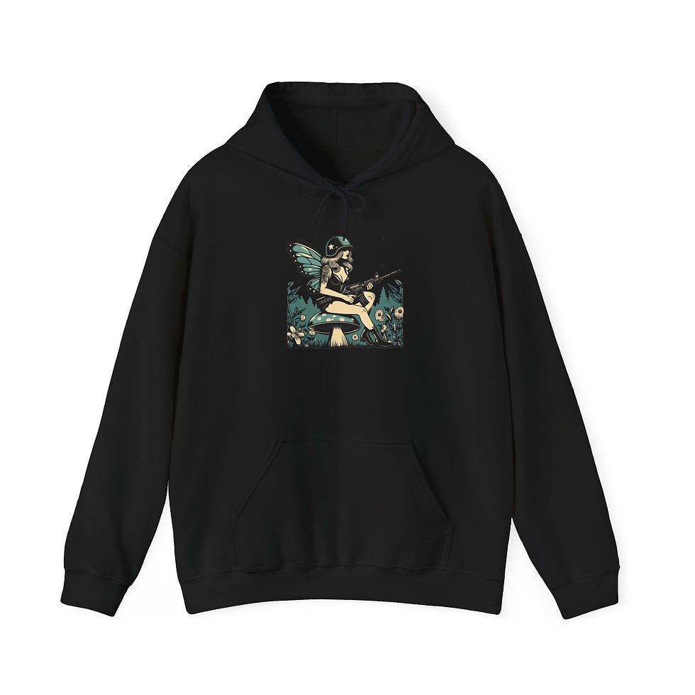 Thumbnail: Fairy Faction Unisex Hooded Sweatshirt