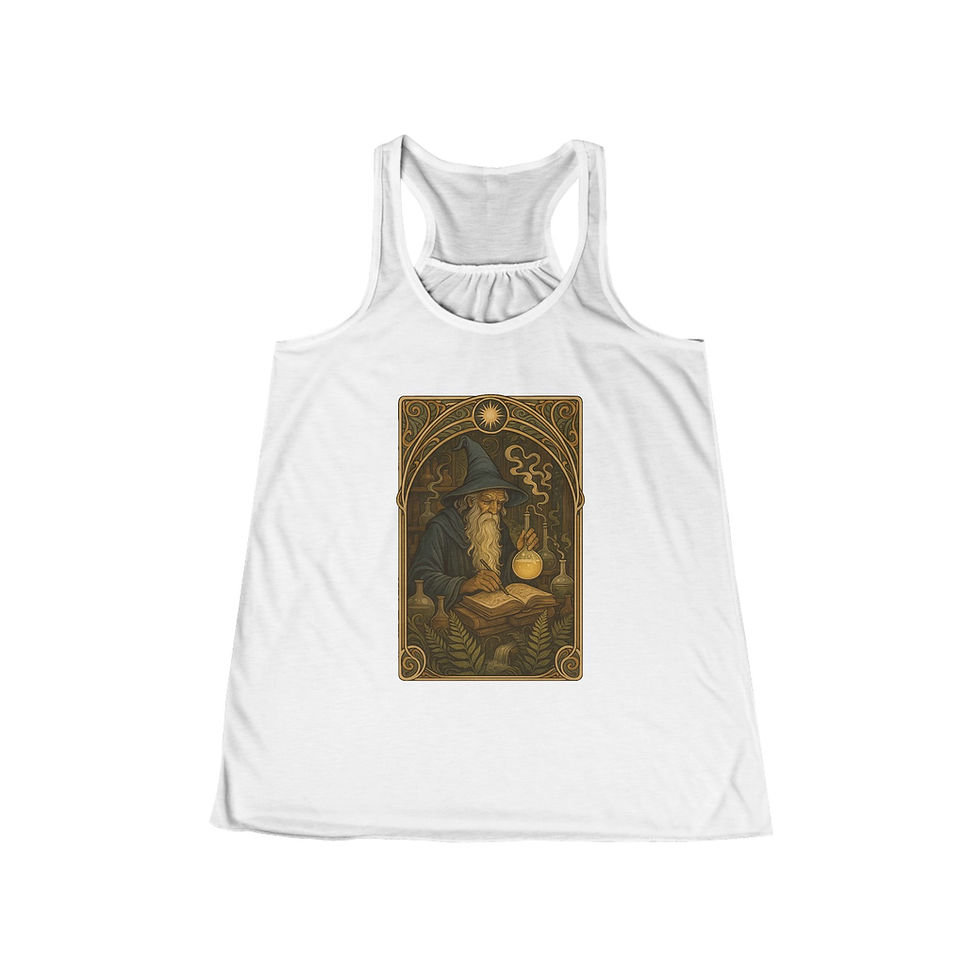 Thumbnail: Sorcerer Flowy Racerback Tank