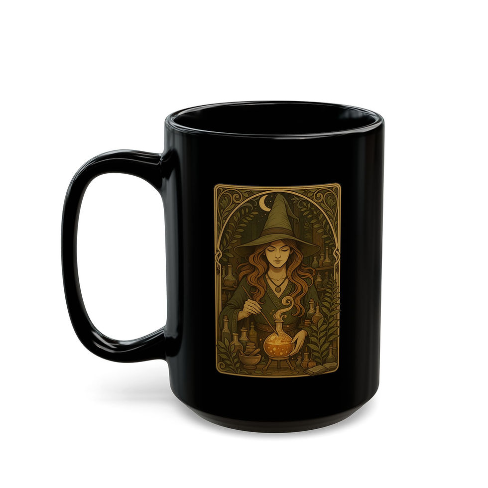 Thumbnail: Sorceress Black Mug 11oz & 15oz