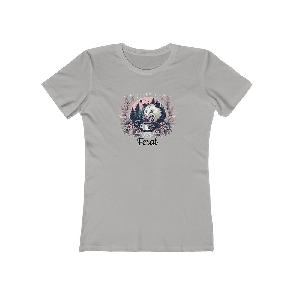 Thumbnail: Feral Possum Boyfriend Tee
