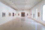 Installation view of artwork in Crossings