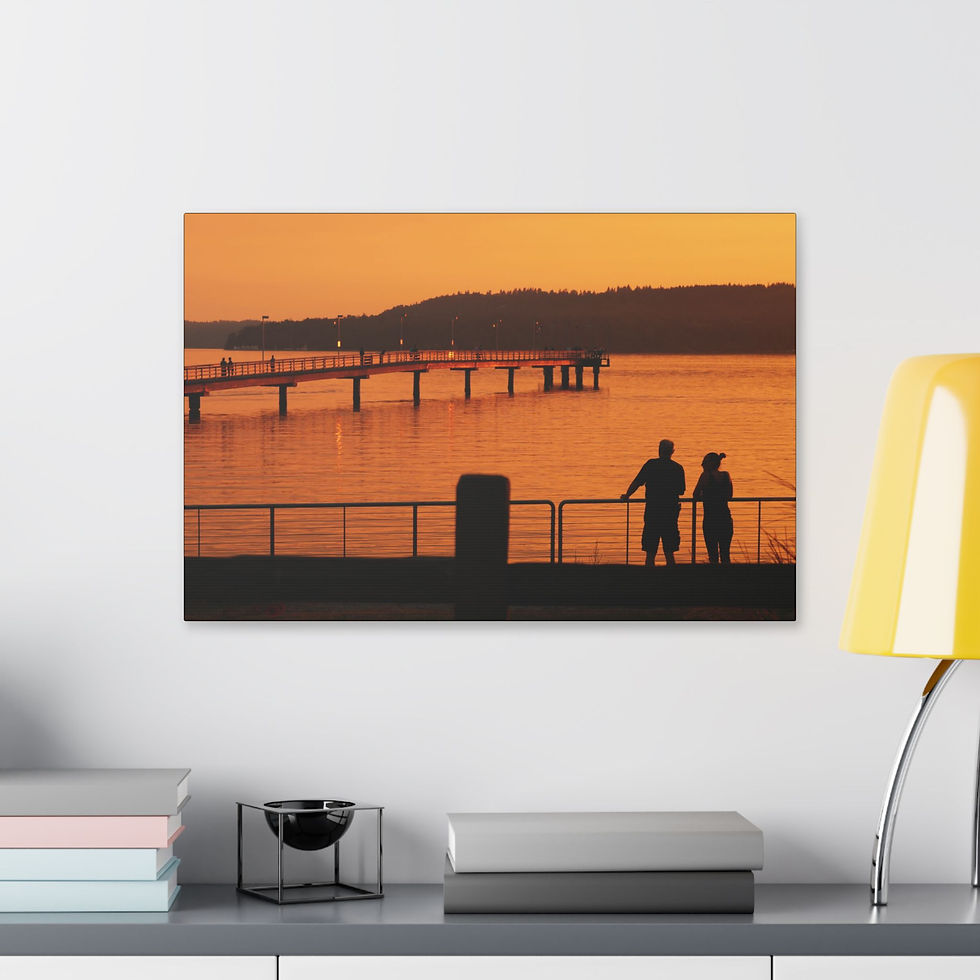 Thumbnail: REAL Waterfront View P1150788 (Stretched Canvas)
