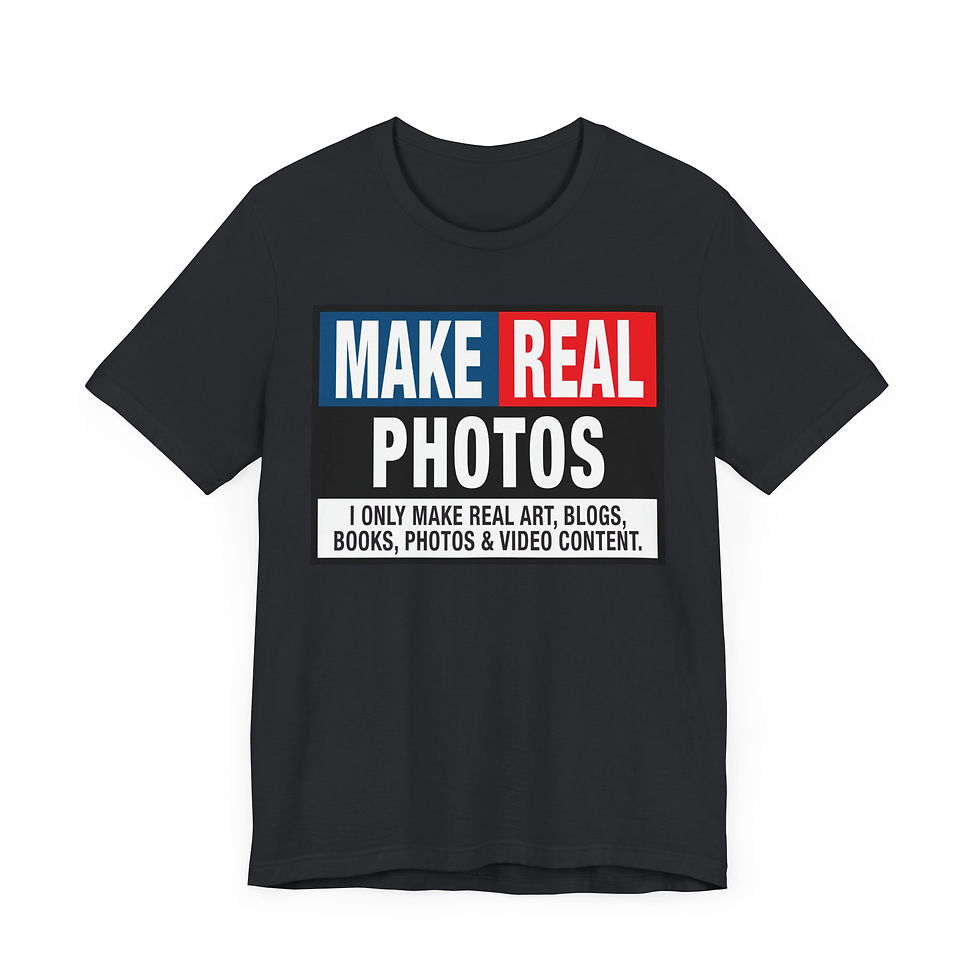 Thumbnail: MAKE REAL Photos T-Shirt