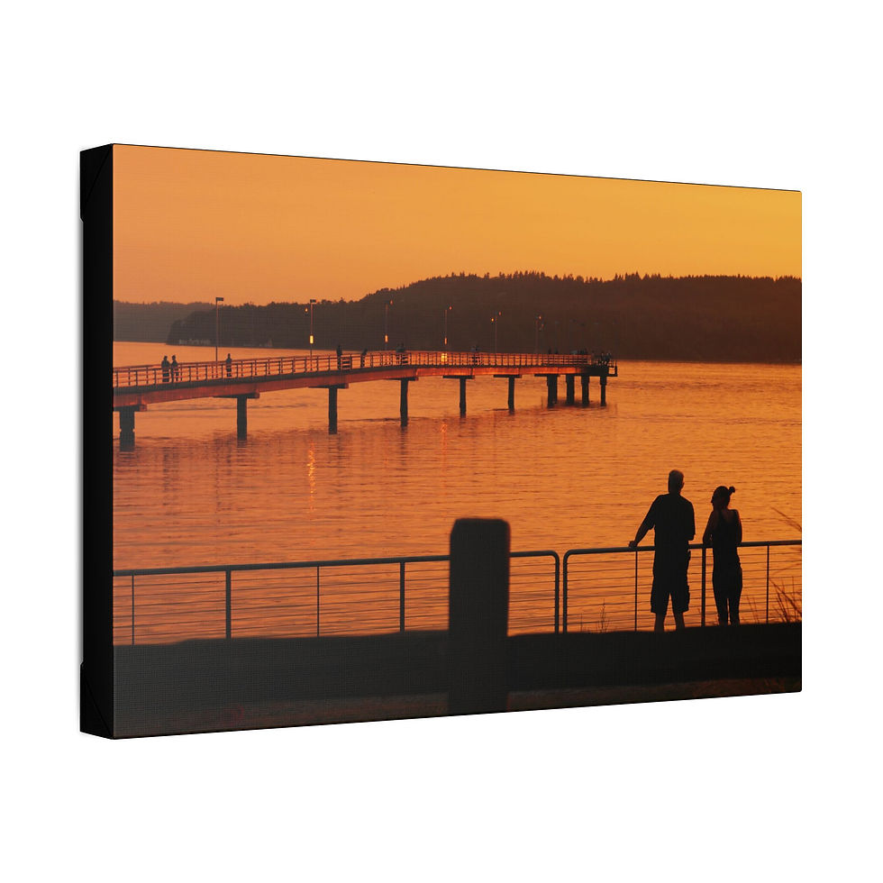 Thumbnail: REAL Waterfront View P1150788 (Stretched Canvas)