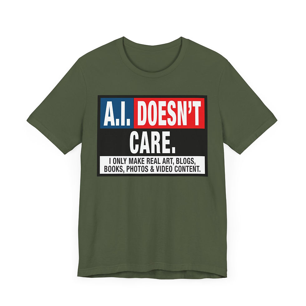 Thumbnail: AI DOESNT Care T-Shirt