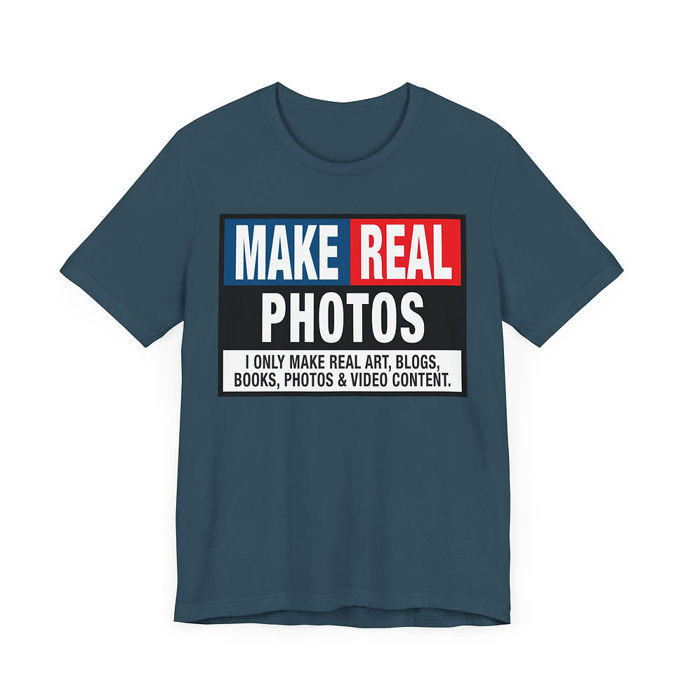 Thumbnail: MAKE REAL Photos T-Shirt