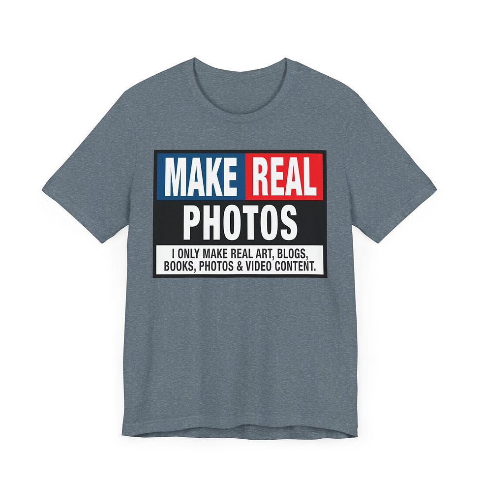 Thumbnail: MAKE REAL Photos T-Shirt
