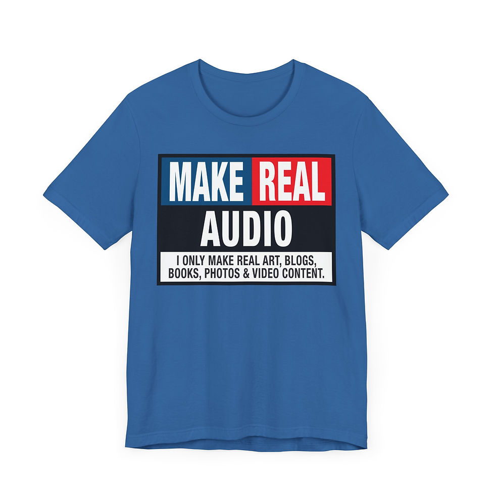 Thumbnail: MAKE REAL Audio T-Shirt