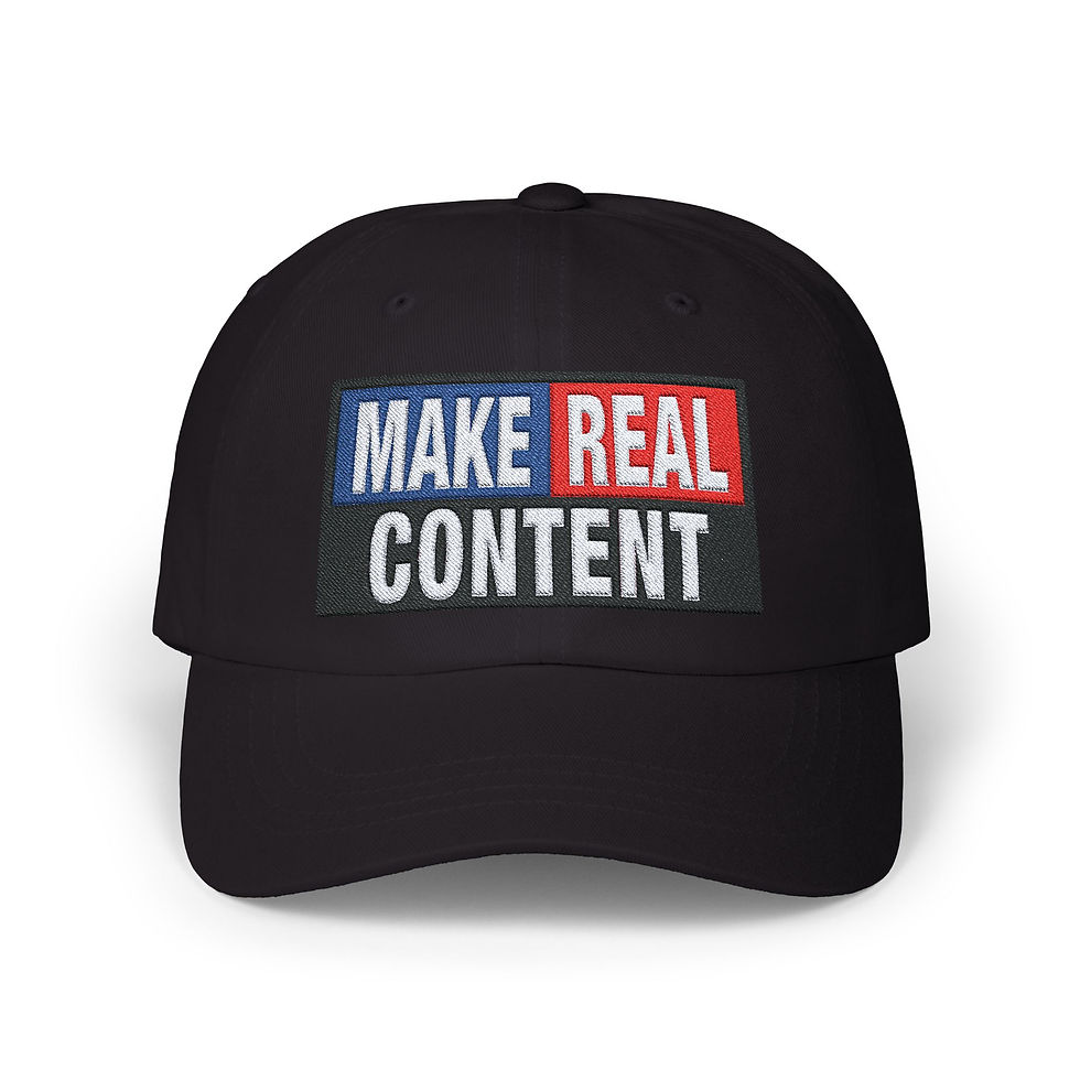 Thumbnail: MAKE REAL Content Hat