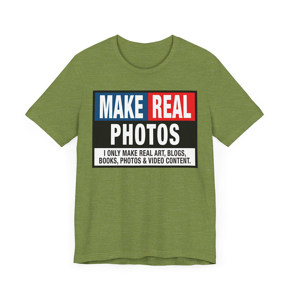 Thumbnail: MAKE REAL Photos T-Shirt