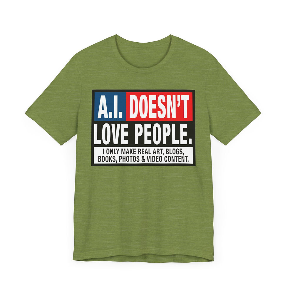 Thumbnail: AI DOESNT Love People T-Shirt