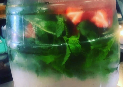 Fresh Infused Water | Strawberry Mint