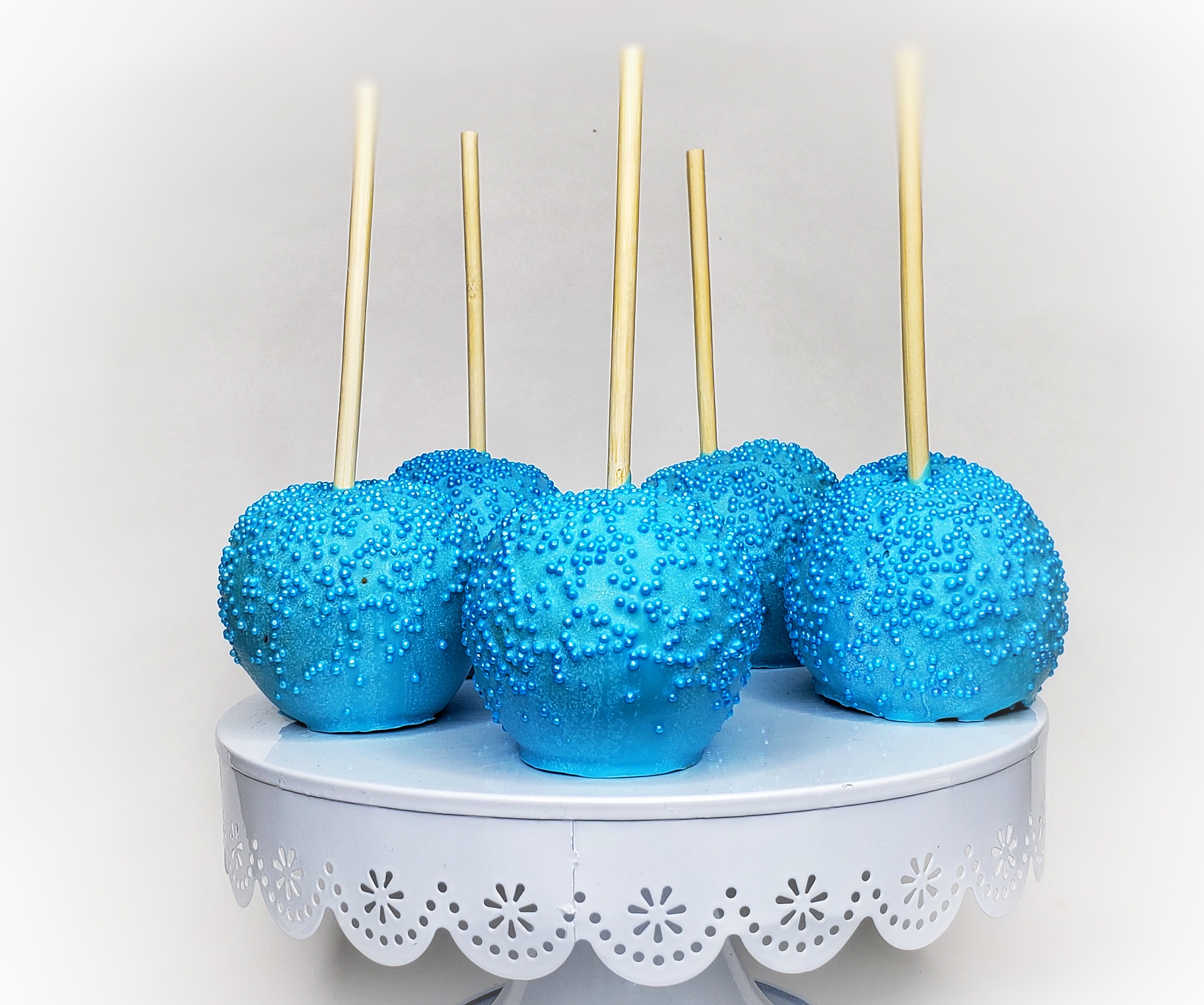 Chocolate dipped apples Cindy's Candy World