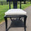 Thumbnail: Grecian Klismos Style Black Chair