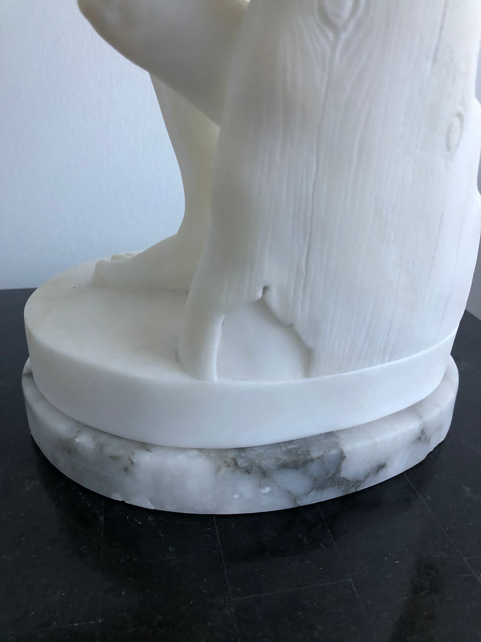 Thumbnail: Late 19th Century Greco-Roman Classical Discobolus of Myron Marble Sculpture