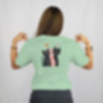 Sage Green | Kitt-let | 220 GSM Oversized Cotton T-shirt