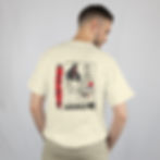 Off-White | DarK Warrior | 220 GSM Oversized Cotton T-shirt