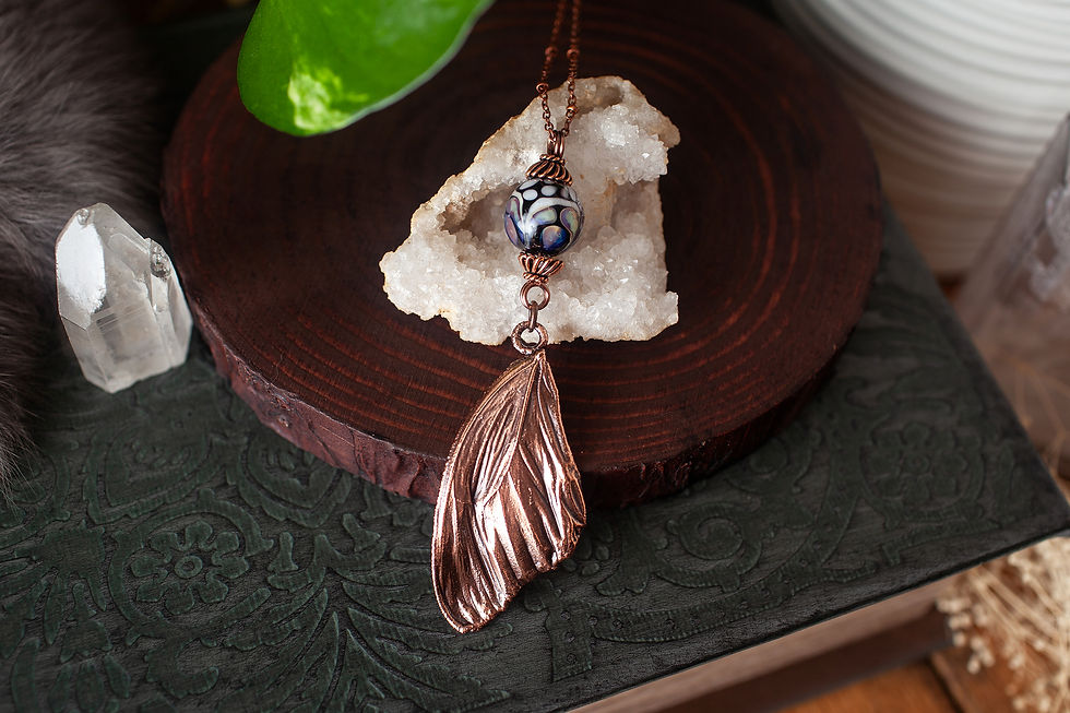 Butterfly Wing Necklace