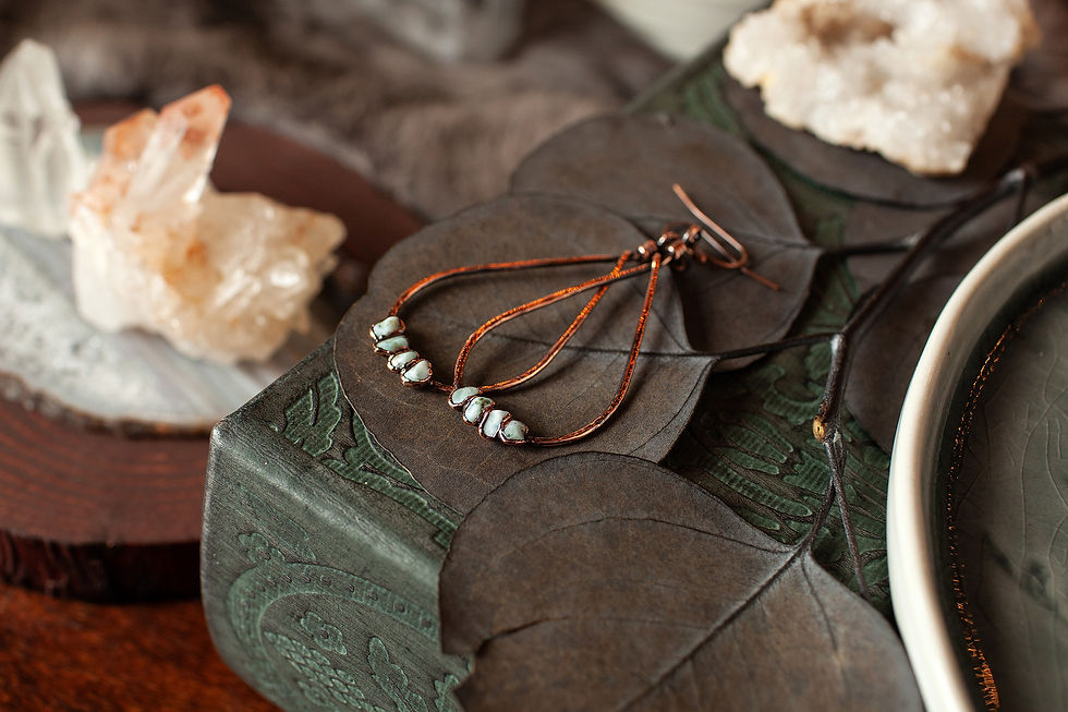 Thumbnail: Larimar Drop Earrings