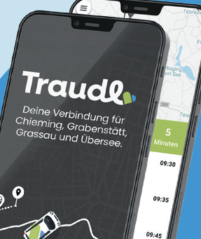 Zuwachs im Landkreis Traunstein: omobi betreibt seit Anfang Juni den neuen Rufbus TRAUDL