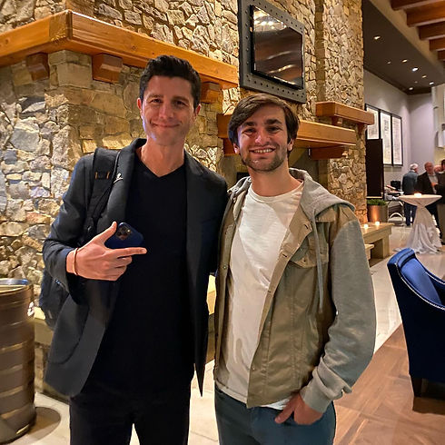 Photo of me with Ben Nemtin