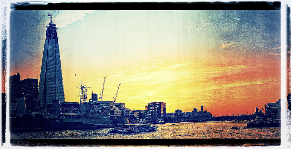 crepúsculo em Londres