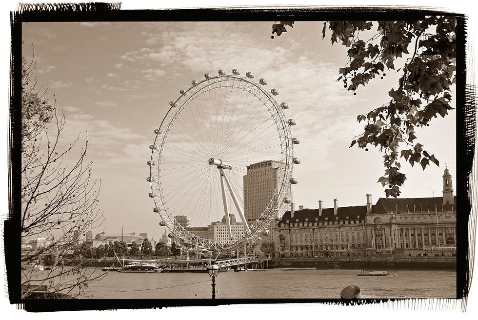 Miniatura: roda gigante em londres