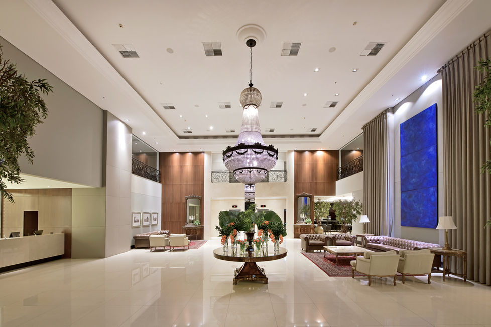 Recepção de hotel