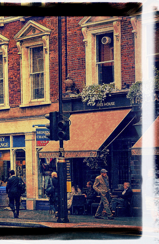 Miniatura: rua em Londres com carros e prédios