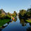 Miniatura: canal com canoas na holanda