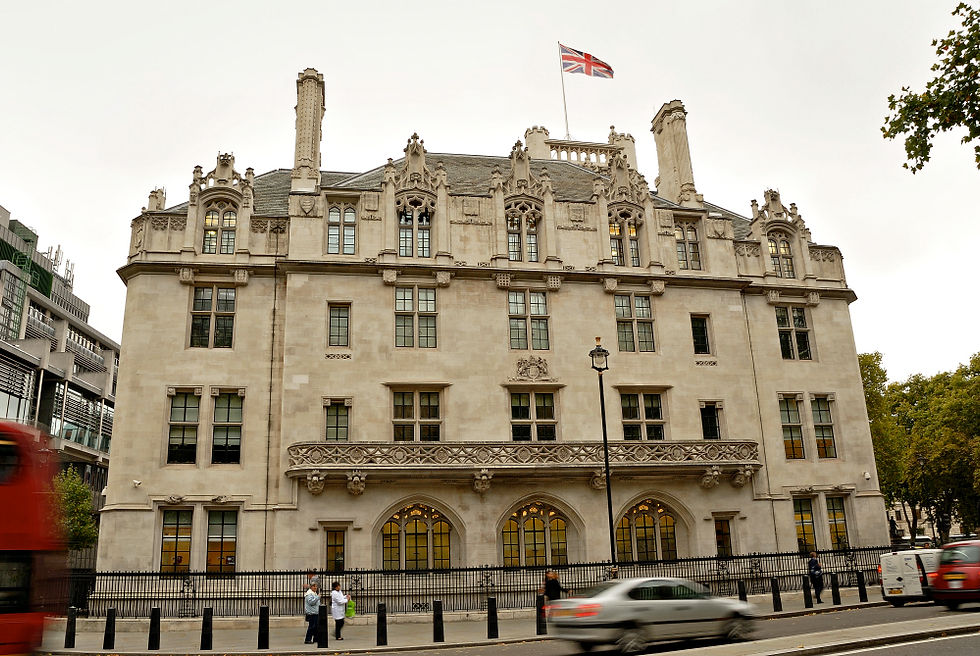 fachada de predio em Londres