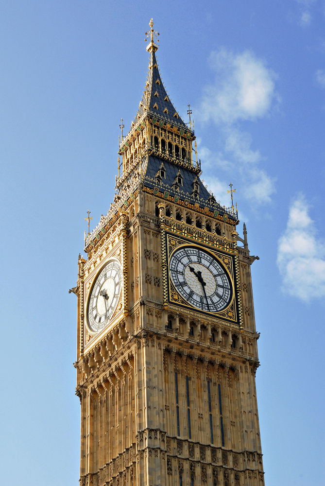 relogio big ben em Londres