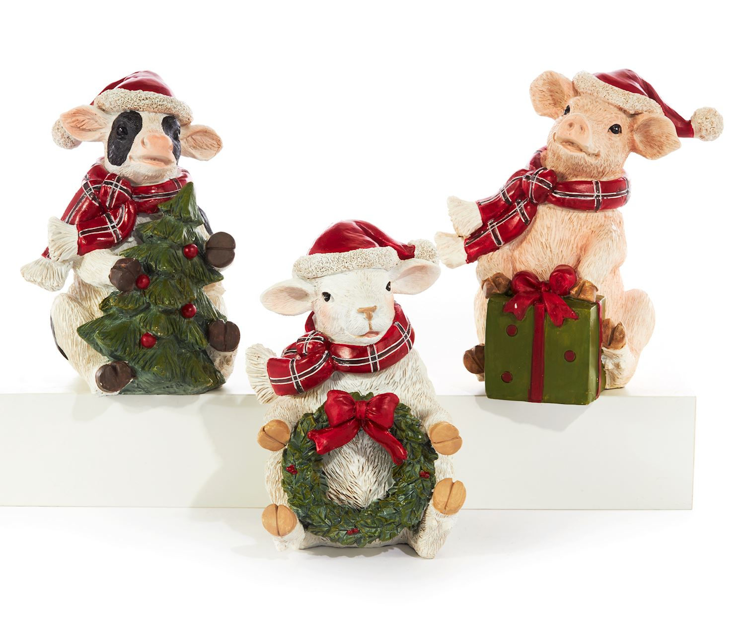 Christmas Farm Animal Figurine