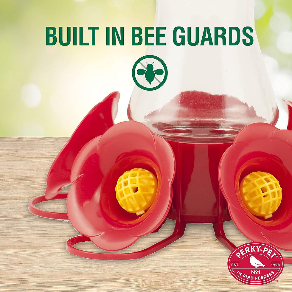 Thumbnail: Perky-Pet® Favoured Pinch-Waist Glass Hummingbird Feeder