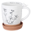 Thumbnail: Stoneware Planter Mug with Coaster Tray