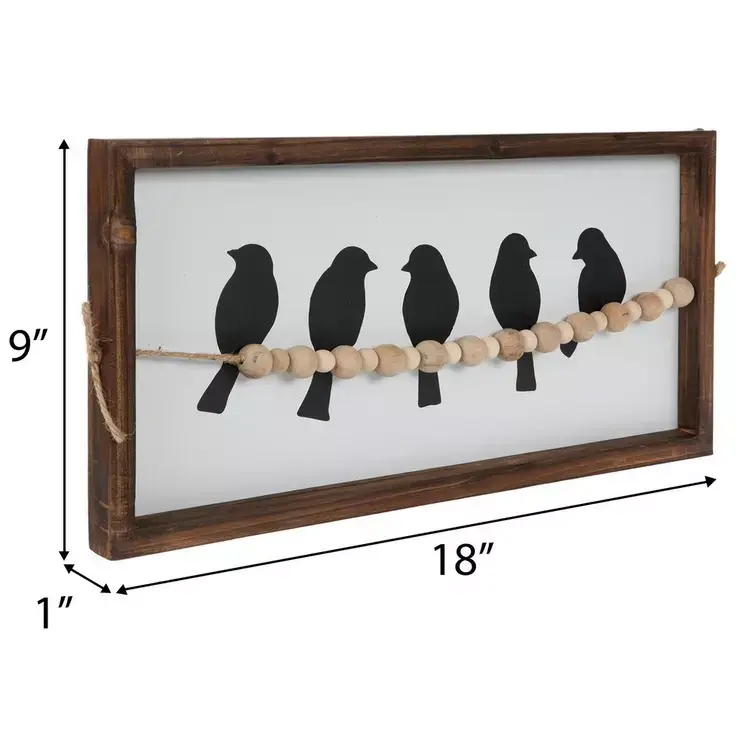 Thumbnail: Birds on a Wire Wall Decor