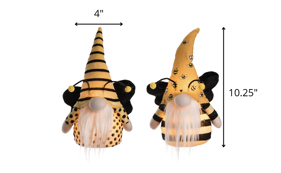 Thumbnail: Plush Light Up Bee Gnome
