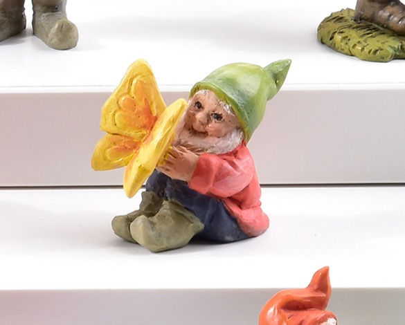Thumbnail: Mini Garden Gnome Figurines