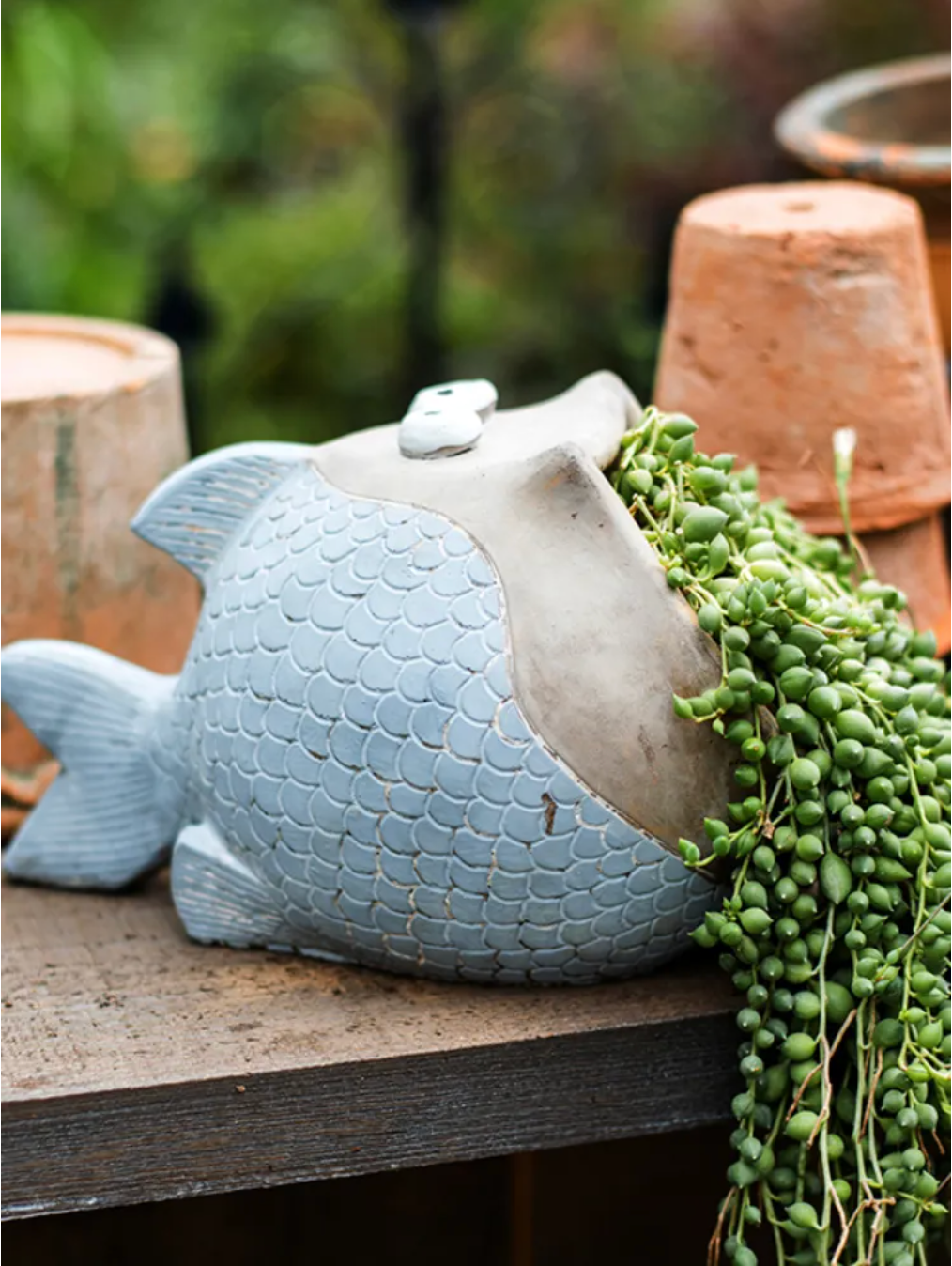 Big Mouth Fish Planter
