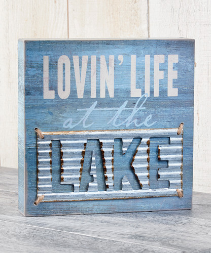 Federa Cuscino Decorativa TRENDIN Lake Life, 45x45 Cm, In