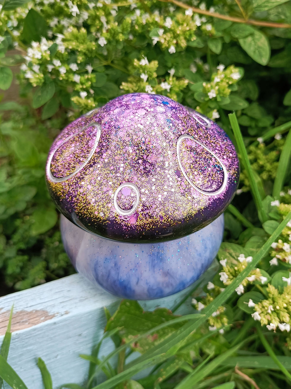 Toadstool trinket box