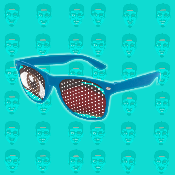 Thumbnail: ZombSenze Goggles Red/Blue