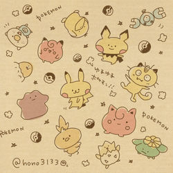ポケモン　創作イラスト