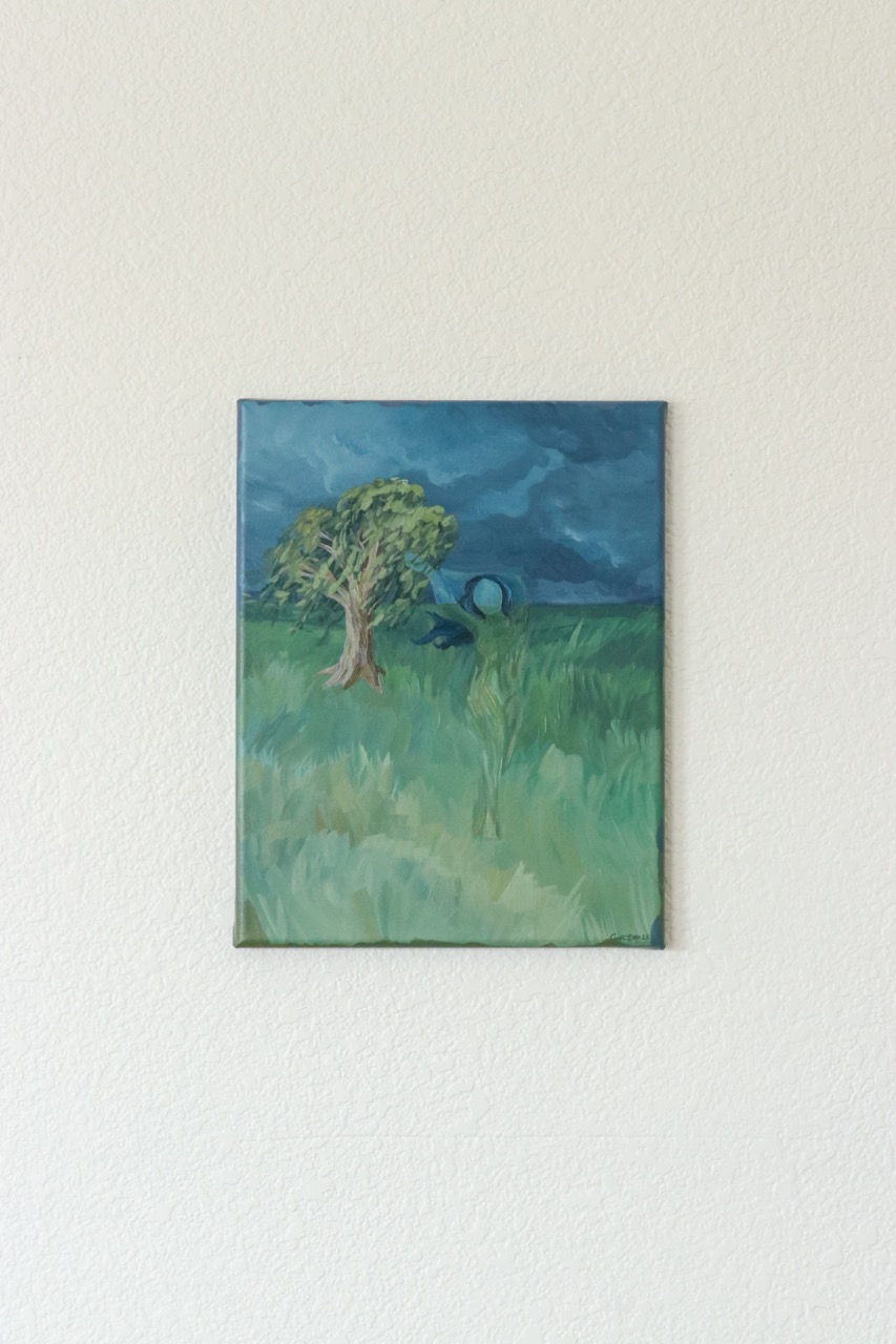 Thumbnail: "movement” 11 x 14" original painting