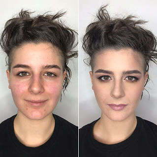 Before and after makeup Ohio
