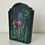 Thumbnail: "flowers in moonlight" hand painted tombstone