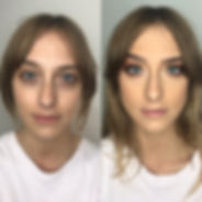 Before and after makeup Cleveland