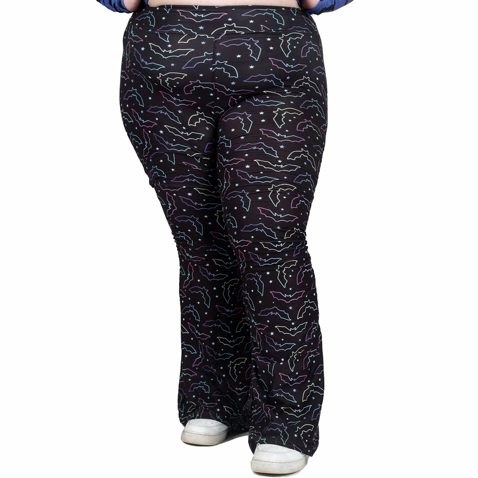 Plus Size Hellz Bellz Flares OMG! Bats