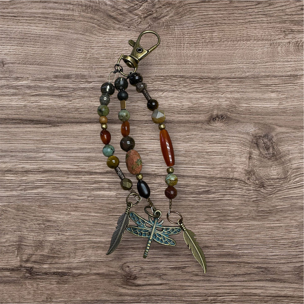 Earth Energy Key Charm