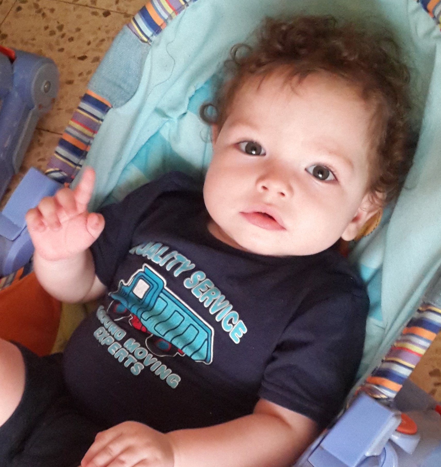 Ori Alon, born in 2012 during Yael Alon's postdoc, proud brother of Tomer and Noam Alon